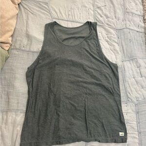 Men’s Vuori dark grey tank top (size XL) #activewear #gym